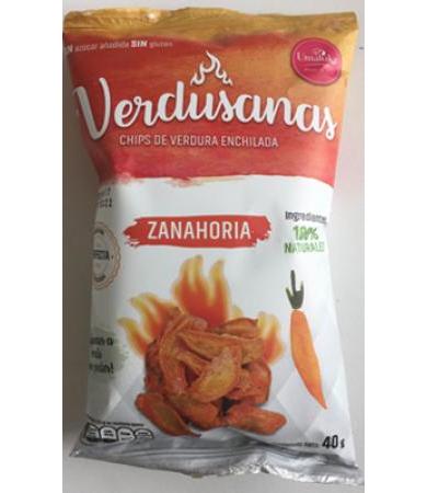 CHIPS DE VERDURA ENCHILADA ZANAHORIA 40G